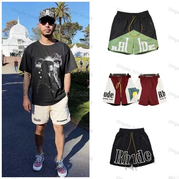 rhude designer men limited rhude shorts summer swim short knee length hip hop high street sports training beach pants mens elastic waist mes, White;black
rhude designer men limited rhude shorts summer swim short knee length hip hop high street sports training beach pants mens elastic waist mes, White;black