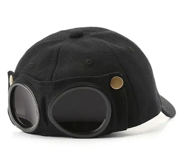 retro pilot style: baseball cap with foldable sunglasses - perfect for summer, Blue;gray
retro pilot style: baseball cap with foldable sunglasses - perfect for summer, Blue;gray