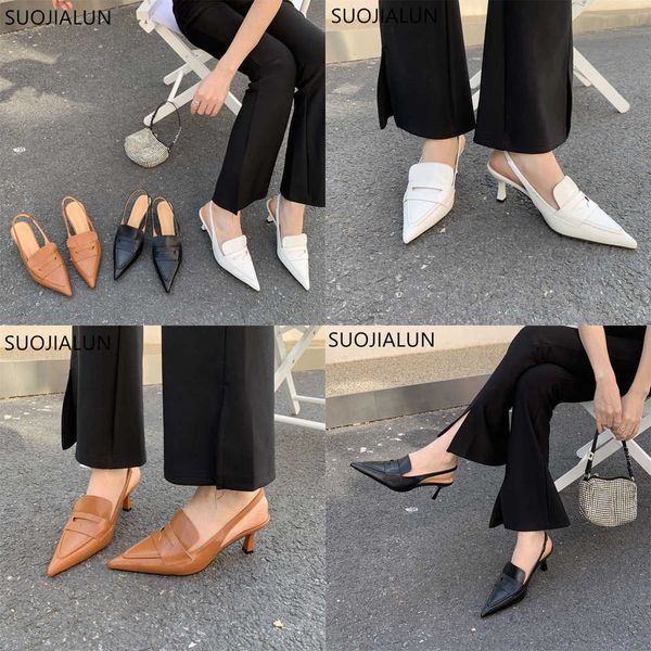 sandals spring new brand women snadal fashion pointed toe slip on mules shoes thin high heel dress ladies slingback 230316, Black
sandals spring new brand women snadal fashion pointed toe slip on mules shoes thin high heel dress ladies slingback 230316, Black