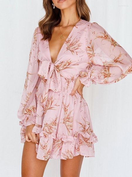 summer print dresses lace-up ruffled v-neck fashion crease long sleeves printing loose short boho mini swing women dress, Black;gray
summer print dresses lace-up ruffled v-neck fashion crease long sleeves printing loose short boho mini swing women dress, Black;gray