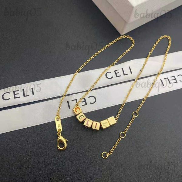 strands strings 2021 new saijia personalized colorful square necklace ce family dice letter network red ins tide t230424, Black
strands strings 2021 new saijia personalized colorful square necklace ce family dice letter network red ins tide t230424, Black