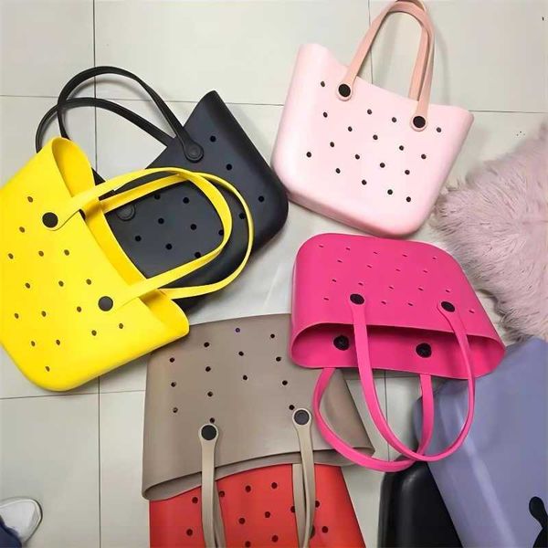 new polychromatic beach bags eva designer bag solid color waterproof beach bag ladies tote bag portable outdoor sports fashion shopping bags
new polychromatic beach bags eva designer bag solid color waterproof beach bag ladies tote bag portable outdoor sports fashion shopping bags