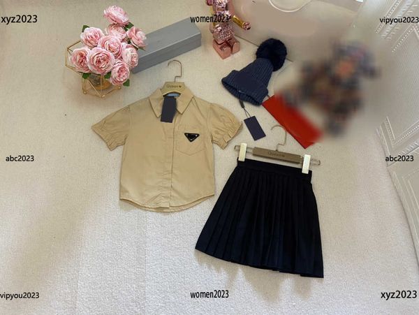 2023 girl tracksuits kids clothes fashion brands child sets baby dress 2pcs polo polo shirt and pleated skirt summer outdoor product, White
2023 girl tracksuits kids clothes fashion brands child sets baby dress 2pcs polo polo shirt and pleated skirt summer outdoor product, White