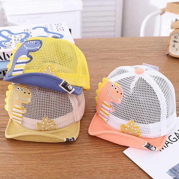 hats summer mesh breathable baby boys girls cartoon dinosaur print hat soft brim outdoor sun protection toddler baseball caps p230424, Yellow
hats summer mesh breathable baby boys girls cartoon dinosaur print hat soft brim outdoor sun protection toddler baseball caps p230424, Yellow
