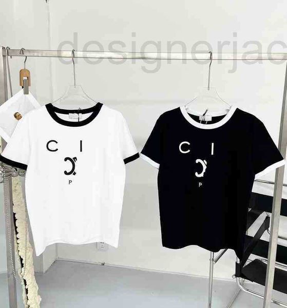 women's t-shirt designer spring summer new correct version arc capsule series sports college style printing women's color contrast, White
women's t-shirt designer spring summer new correct version arc capsule series sports college style printing women's color contrast, White