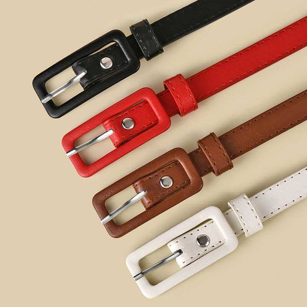 belts fashion harajuku women punk thin belt adjustable candy color square head pin metal buckle leather waistband for jeans belt w0424, Black;brown
belts fashion harajuku women punk thin belt adjustable candy color square head pin metal buckle leather waistband for jeans belt w0424, Black;brown