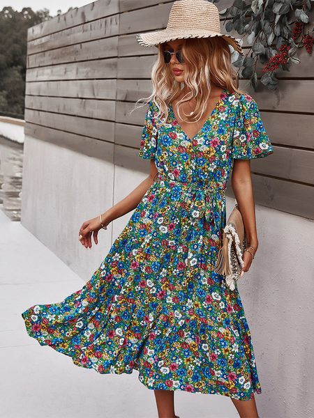 casual dresses msfilia spring short sleeve floral dress women high waist v neck print summer long dress 230424, Black;gray
casual dresses msfilia spring short sleeve floral dress women high waist v neck print summer long dress 230424, Black;gray