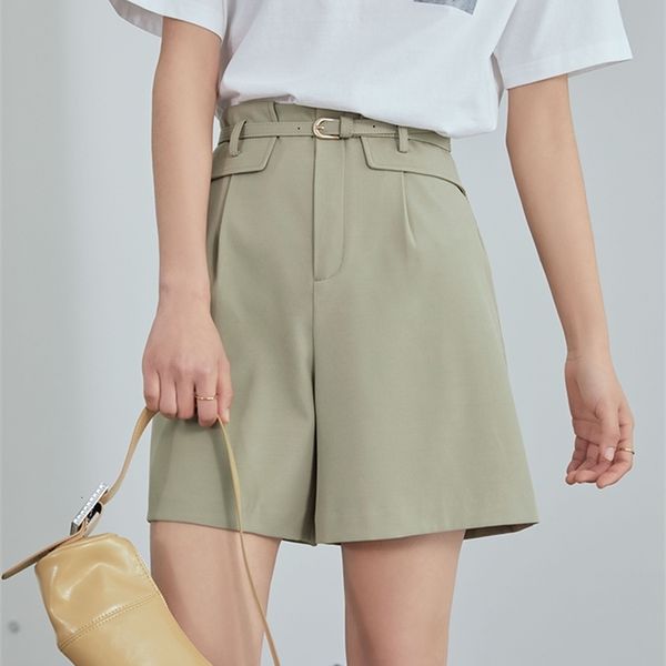 women's shorts fsle high waist summer casaul shorts women belt pleated wide leg black shorts office lady elegant green short pants fema, White;black
women's shorts fsle high waist summer casaul shorts women belt pleated wide leg black shorts office lady elegant green short pants fema, White;black