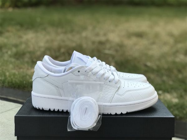 jumpman 1 low golf white croc basketball shoe sports sneakers with original box
jumpman 1 low golf white croc basketball shoe sports sneakers with original box