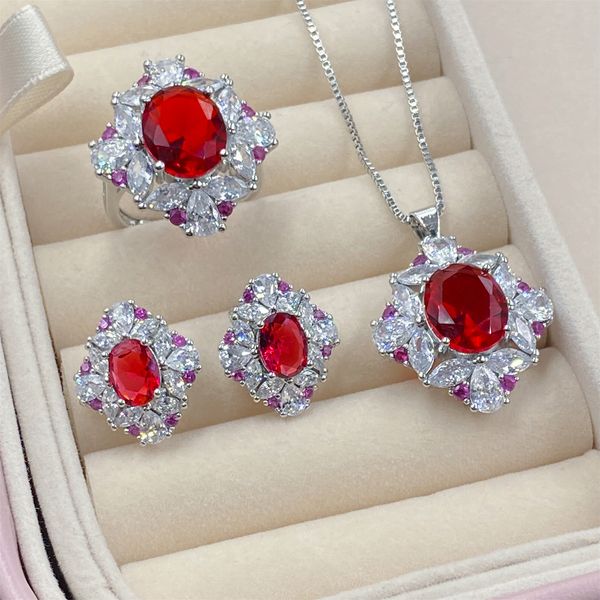 antique lab ruby diamond jewelry set 925 sterling silver engagement wedding rings earrings necklace for women promise jewelry, Slivery;golden
antique lab ruby diamond jewelry set 925 sterling silver engagement wedding rings earrings necklace for women promise jewelry, Slivery;golden