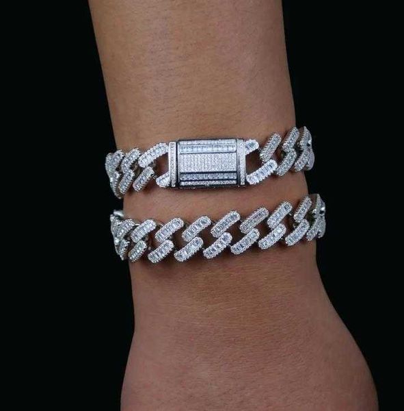 custom 925 silver cuban bracelet link chain iced out hip hop baguette 15mm moissanite
custom 925 silver cuban bracelet link chain iced out hip hop baguette 15mm moissanite