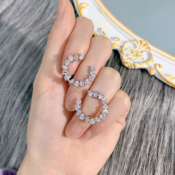 irregular diamond hoop earring 100% real 925 sterling silver jewelry party wedding earrings for women bridal engagement bijou
irregular diamond hoop earring 100% real 925 sterling silver jewelry party wedding earrings for women bridal engagement bijou