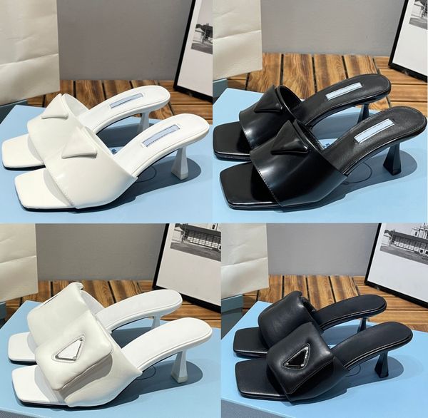 women sandals designer slides brushed leather pumps summer screen-printed high heels fashion flat flip flops classic shoes with origanal box, Black
women sandals designer slides brushed leather pumps summer screen-printed high heels fashion flat flip flops classic shoes with origanal box, Black