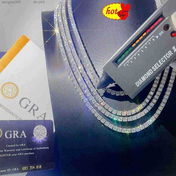 tennis necklace bracelet pass diamond tester iced out bling moissanite hip hop jewelry 925 silver chain
tennis necklace bracelet pass diamond tester iced out bling moissanite hip hop jewelry 925 silver chain