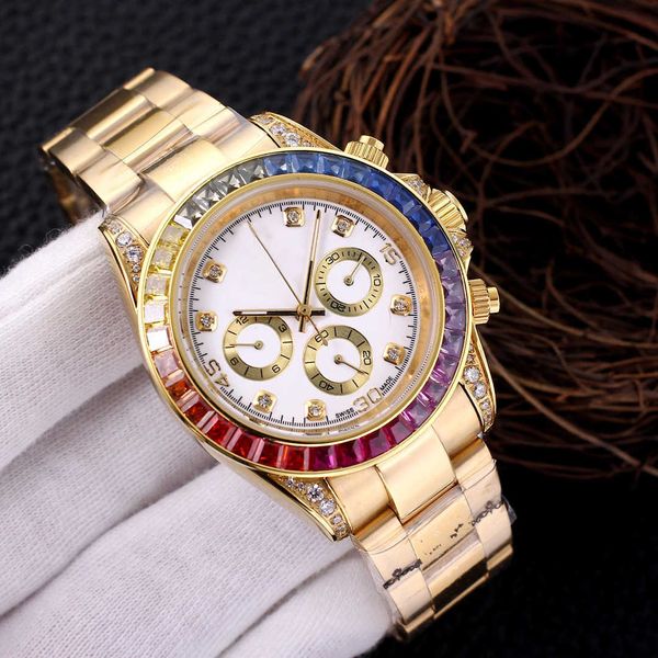 luxury men designer watch ceramic bezel automatic mechanical movement waterproof brand-name watch stainless steel strap business casual watc, Slivery;black
luxury men designer watch ceramic bezel automatic mechanical movement waterproof brand-name watch stainless steel strap business casual watc, Slivery;black