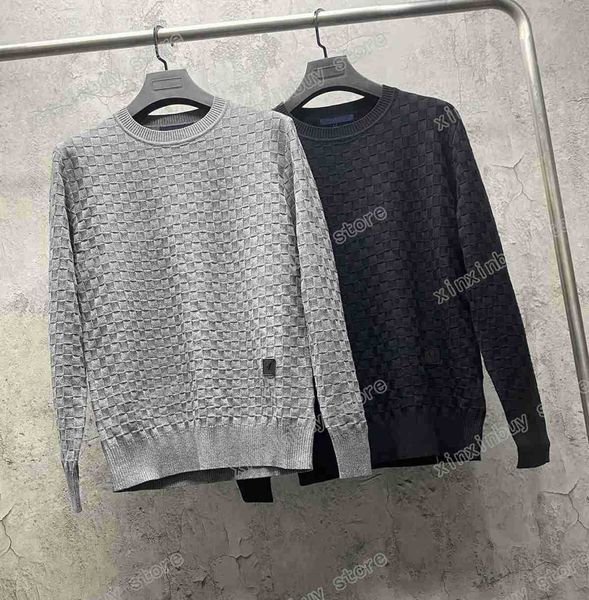 sweaters 2023 designers luxury mens womens lattice jacquard letter leather label paris fashion tees street long sleeve luxurys gray black s-, White;black
sweaters 2023 designers luxury mens womens lattice jacquard letter leather label paris fashion tees street long sleeve luxurys gray black s-, White;black