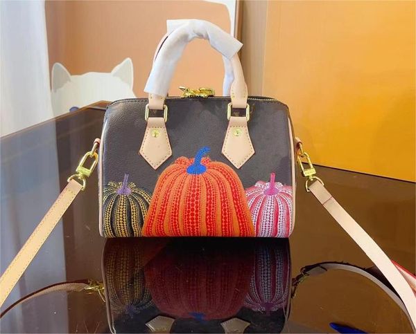 pumpkins designer tote bags kusama women luxurys printed shoulder bag ladies leather pillows loviseitys viutonityes handbag m46469
pumpkins designer tote bags kusama women luxurys printed shoulder bag ladies leather pillows loviseitys viutonityes handbag m46469