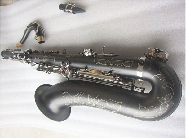 new tenor sax 54 model matt black silver musical instrument professional playing saxophone with case
new tenor sax 54 model matt black silver musical instrument professional playing saxophone with case
