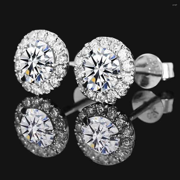 stud earrings 1.2ct moissanite for women platinum plating sterling silver diamond ear studs wedding fine jewelry, Golden;silver
stud earrings 1.2ct moissanite for women platinum plating sterling silver diamond ear studs wedding fine jewelry, Golden;silver