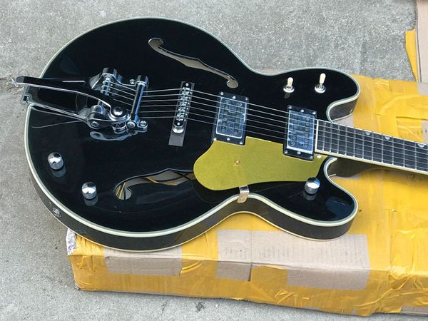 black falcon jazz electric guitar g 6120 thin semi hollow body rosewood fingerboard chrome hardware double f holes bigs tremolo bridge can b
black falcon jazz electric guitar g 6120 thin semi hollow body rosewood fingerboard chrome hardware double f holes bigs tremolo bridge can b