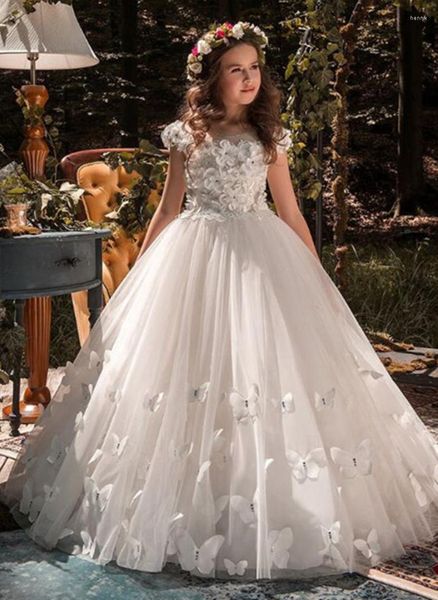 Lace Applique wer Girl 2024, Long Sleeve Pageant Communion Dresses for Girls, White
Lace Applique wer Girl 2024, Long Sleeve Pageant Communion Dresses for Girls, White