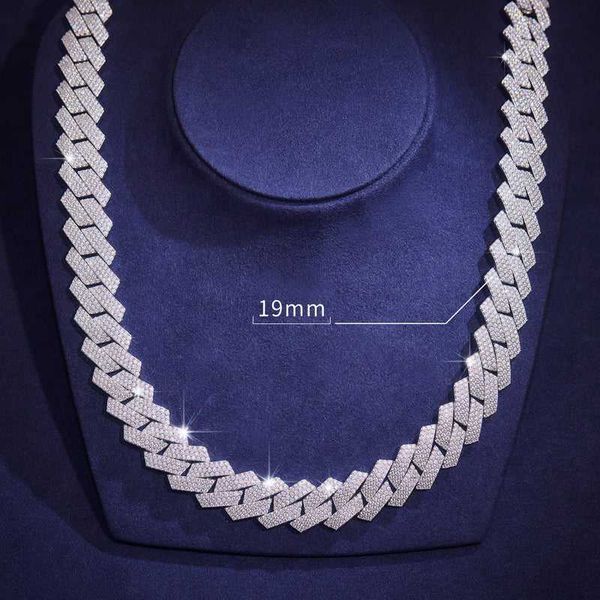 fine 19mm width 925 sterling silver cuban chain vvs moissanite diamond iced out miami link necklace
fine 19mm width 925 sterling silver cuban chain vvs moissanite diamond iced out miami link necklace