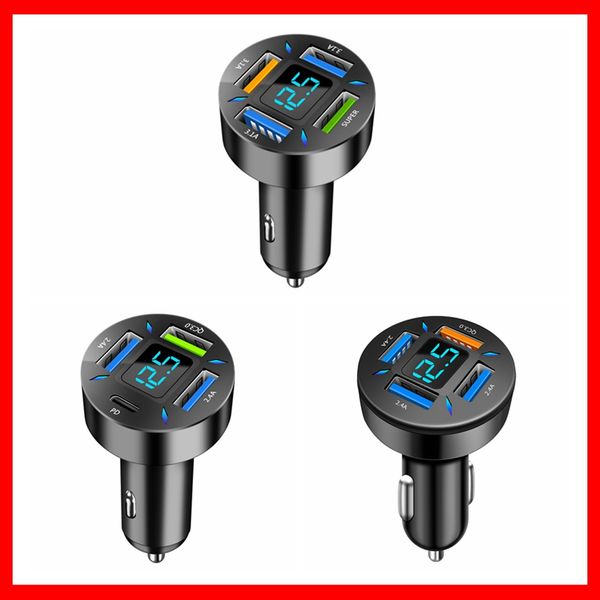 car charger for cigarette lighter smart phone usb adapter mobile phone charger dual usb digital display voltmeter fast charging car-charge c
car charger for cigarette lighter smart phone usb adapter mobile phone charger dual usb digital display voltmeter fast charging car-charge c