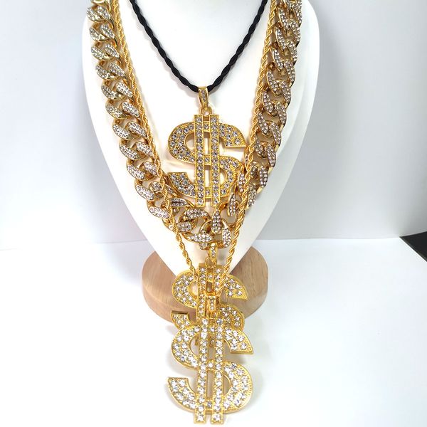 usd symbol pendant exaggerated hip hop bold necklace with diamonds personalized trendy men's fashion cuban chain ccb extra wide 25mm 27, Silver
usd symbol pendant exaggerated hip hop bold necklace with diamonds personalized trendy men's fashion cuban chain ccb extra wide 25mm 27, Silver