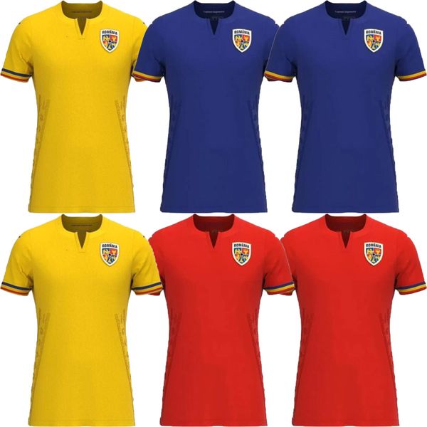 23/24 soccer jerseys national team romania home away alibec dragusin stanciu burca munteanu baluta marin football shirt s-2xl, Black;yellow
23/24 soccer jerseys national team romania home away alibec dragusin stanciu burca munteanu baluta marin football shirt s-2xl, Black;yellow