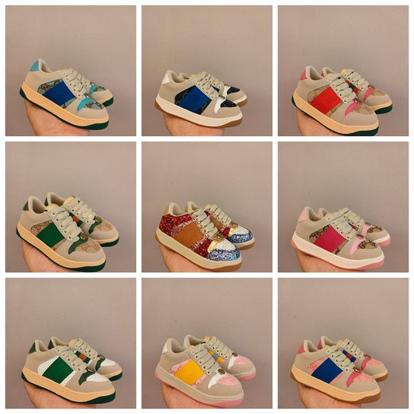 2023 low cut little kids shoes distressed screener blue orange green red couture collection white multi-color children fashion sneakers, Black
2023 low cut little kids shoes distressed screener blue orange green red couture collection white multi-color children fashion sneakers, Black