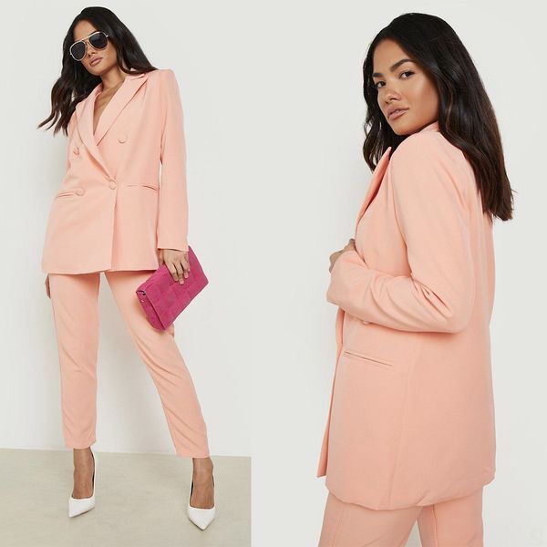 summer loose women pants suits set double breasted super long blazer wide leg custom made fashion office lady party prom dress, Black;red
summer loose women pants suits set double breasted super long blazer wide leg custom made fashion office lady party prom dress, Black;red