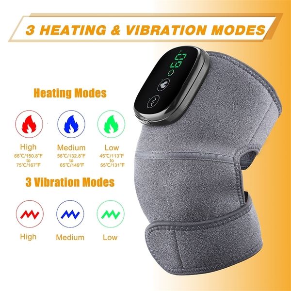 leg massagers electric heating therapy knee vibration massage arthritis physiotherapy elbow joint warm wrap pain relief pad massager 230422
leg massagers electric heating therapy knee vibration massage arthritis physiotherapy elbow joint warm wrap pain relief pad massager 230422