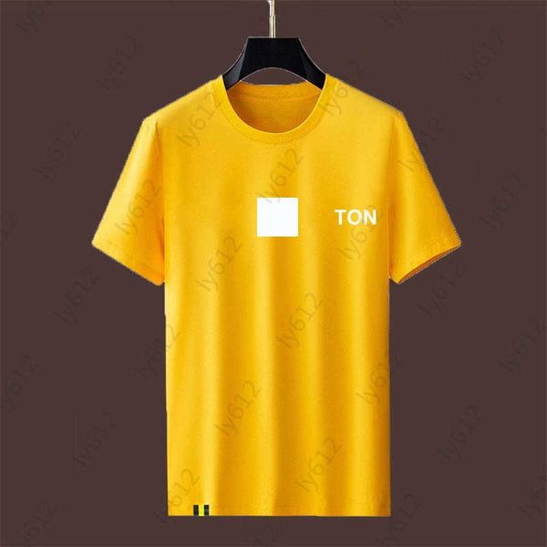 mens t-shirts yellow designer spring summer clothes classic fashion casual loose minimalist brand letter logo printing design pure cotton fa, White;black
mens t-shirts yellow designer spring summer clothes classic fashion casual loose minimalist brand letter logo printing design pure cotton fa, White;black