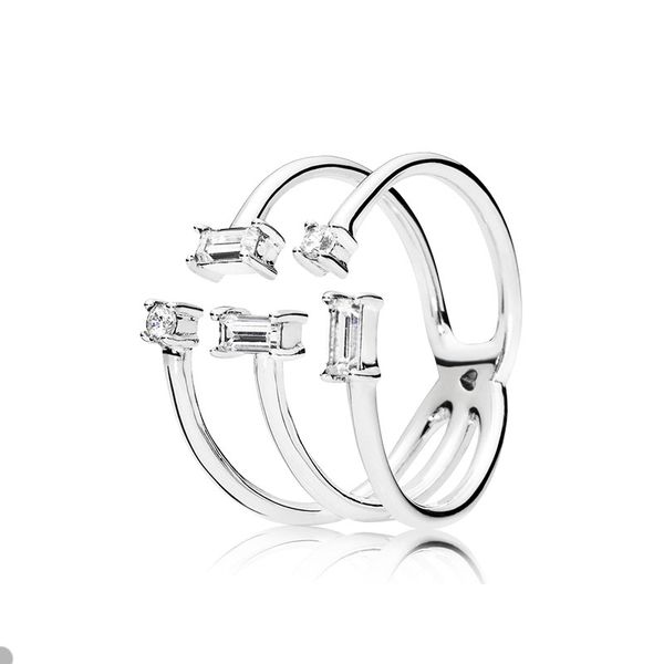 sparkling cz diamond open rings for pandora authentic sterling silver wedding party ring set jewelry for women girlfriend gift designer ring, Slivery;golden
sparkling cz diamond open rings for pandora authentic sterling silver wedding party ring set jewelry for women girlfriend gift designer ring, Slivery;golden