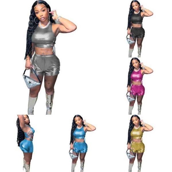women clothing designer tracksuits tank shorts outfits stamping strap hollow out high elastic two piece set nightclub, Gray
women clothing designer tracksuits tank shorts outfits stamping strap hollow out high elastic two piece set nightclub, Gray