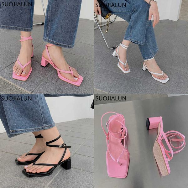 sandals summer new pink women sandal fashion narrow band ankle strap ladies gladiator shoes square high heel dress 230316, Black
sandals summer new pink women sandal fashion narrow band ankle strap ladies gladiator shoes square high heel dress 230316, Black