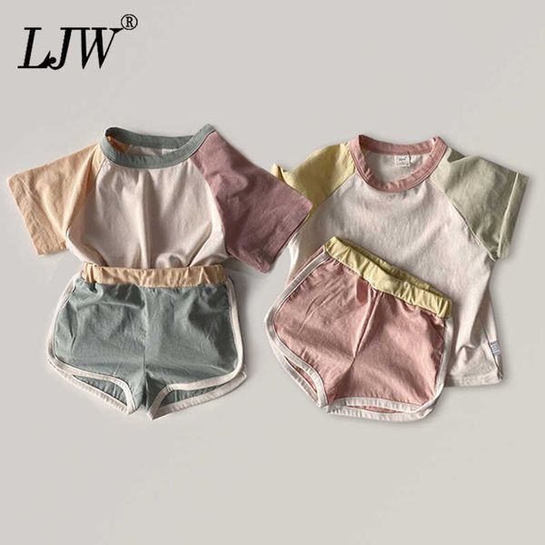 clothing sets infant children's suits baby clothes boys contrast color shoulder short-sleeved t-shirt girls baby simple casual shorts s, White
clothing sets infant children's suits baby clothes boys contrast color shoulder short-sleeved t-shirt girls baby simple casual shorts s, White