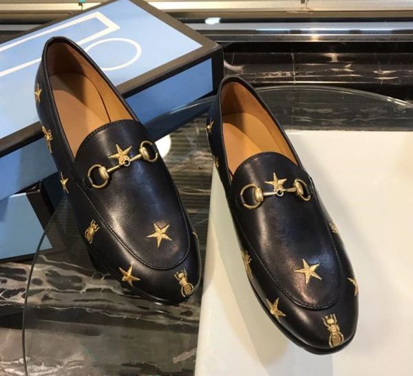 dress shoes men women loafers 100% real leather collapsible footwear men women shoes size 34-46 mens printed metal round toe loafers mules l, Black
dress shoes men women loafers 100% real leather collapsible footwear men women shoes size 34-46 mens printed metal round toe loafers mules l, Black