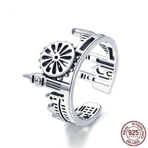 finger ring 925 sterling silver london city british building rings for women cocktail wedding jewelry
finger ring 925 sterling silver london city british building rings for women cocktail wedding jewelry