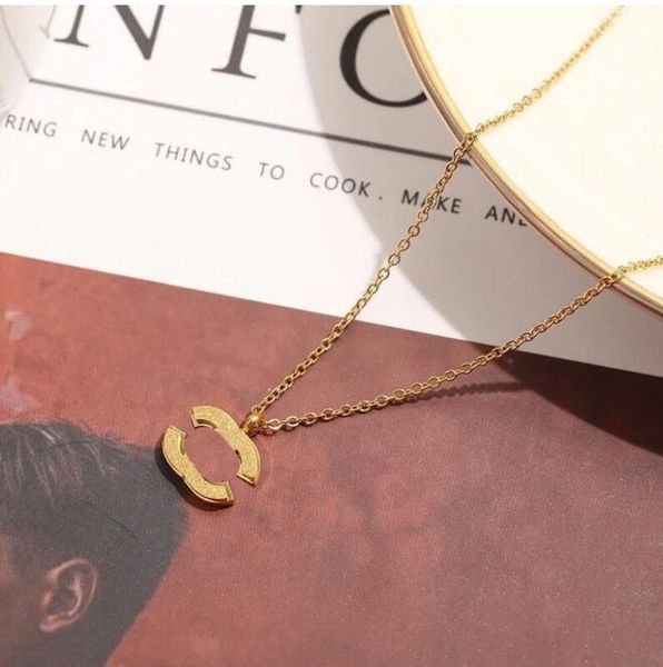 luxury designer necklace choker pendant chain 18k gold plated stainless steel letter necklaces statement jewelry accessories, Silver
luxury designer necklace choker pendant chain 18k gold plated stainless steel letter necklaces statement jewelry accessories, Silver