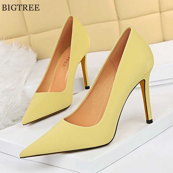 shoes 2022 new women pumps high heels concise ladies office black yellow female stiletto party comfort 230424
shoes 2022 new women pumps high heels concise ladies office black yellow female stiletto party comfort 230424