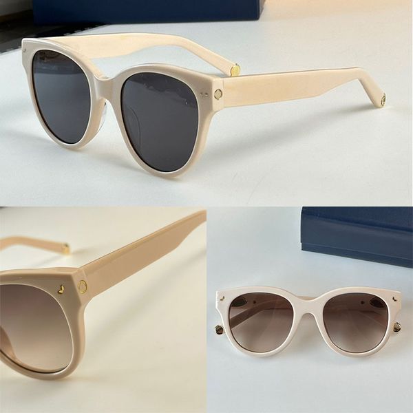 

Designers classic high-quality Monogram Soft Cat Eye sunglasses fashionable and elegant for men and women acetate round frame glasses temple logo pattern Z1526W