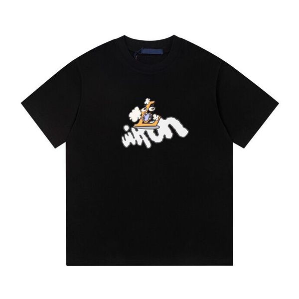 hip-hop round neck t shirt summer fashion mens womens t shirts luxurys letter cotton t shirts clothing polos short sleeve m- s323w, Black;brown
hip-hop round neck t shirt summer fashion mens womens t shirts luxurys letter cotton t shirts clothing polos short sleeve m- s323w, Black;brown