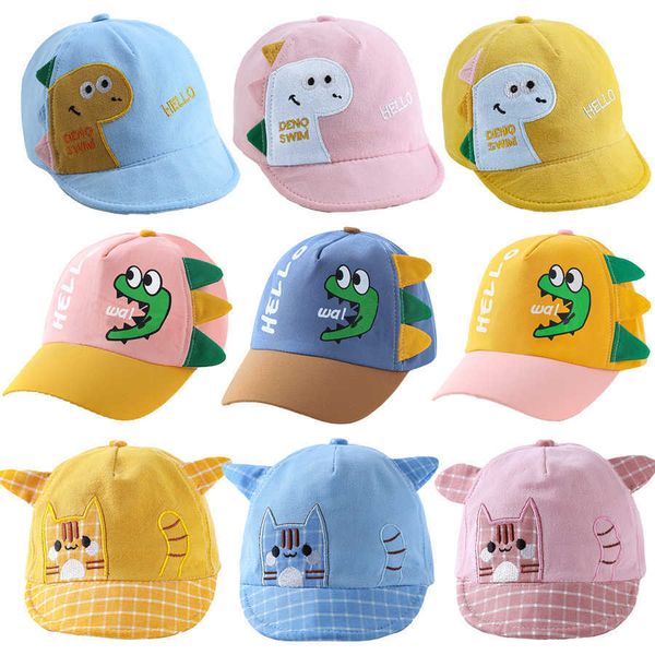 caps summer bucket hat dinosaur cute newborn baseball cap color outdoor beach kids baby boy girl sun hats bonnet p230424, Yellow
caps summer bucket hat dinosaur cute newborn baseball cap color outdoor beach kids baby boy girl sun hats bonnet p230424, Yellow