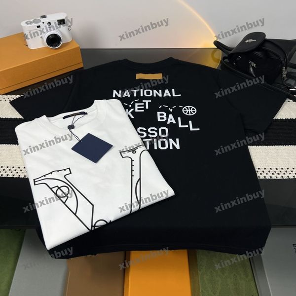 xinxinbuy men designer tee t shirt 23ss national basketball letter print short sleeve cotton women black yellow blue apricot xs-l, Black;brown
xinxinbuy men designer tee t shirt 23ss national basketball letter print short sleeve cotton women black yellow blue apricot xs-l, Black;brown