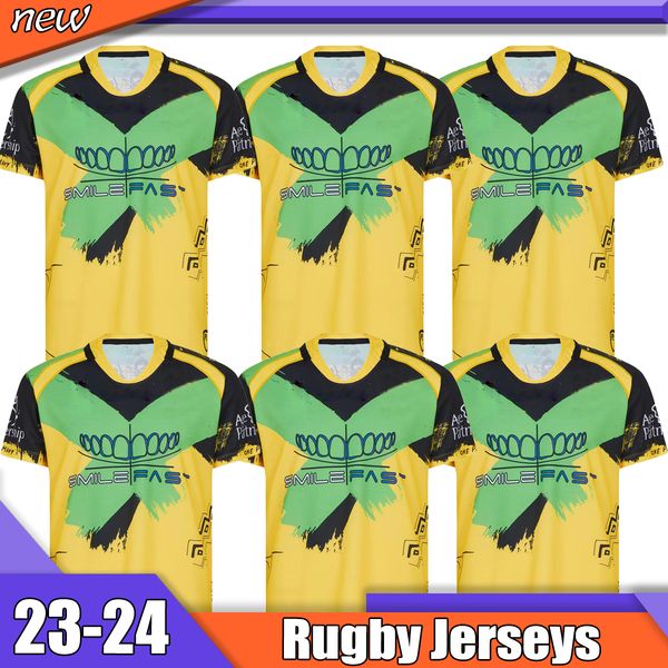 2021 jamaica rugby jersey stade francais 21 22 home away warm up size s-5xl international league shirt black home rugby shirt print rugby ca, Black;gray
2021 jamaica rugby jersey stade francais 21 22 home away warm up size s-5xl international league shirt black home rugby shirt print rugby ca, Black;gray