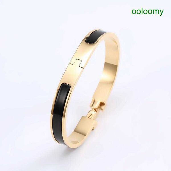 hemrres designer bracelet bracelet enamel letter narrow version 8mm rose gold couple simple handpiece titanium steel 8deq, Black
hemrres designer bracelet bracelet enamel letter narrow version 8mm rose gold couple simple handpiece titanium steel 8deq, Black
