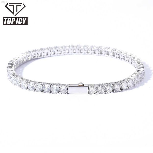 3mm 4mm 5mm tennis bracelet gold plated prong pave aaa cubic zircon spring clasp bangles iced out hip hop, Silver
3mm 4mm 5mm tennis bracelet gold plated prong pave aaa cubic zircon spring clasp bangles iced out hip hop, Silver