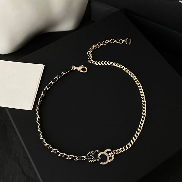 luxury brand designer pendants necklaces never fading leather crystal 18k gold plated stainless steel letter choker pendant necklace chain j, Silver
luxury brand designer pendants necklaces never fading leather crystal 18k gold plated stainless steel letter choker pendant necklace chain j, Silver