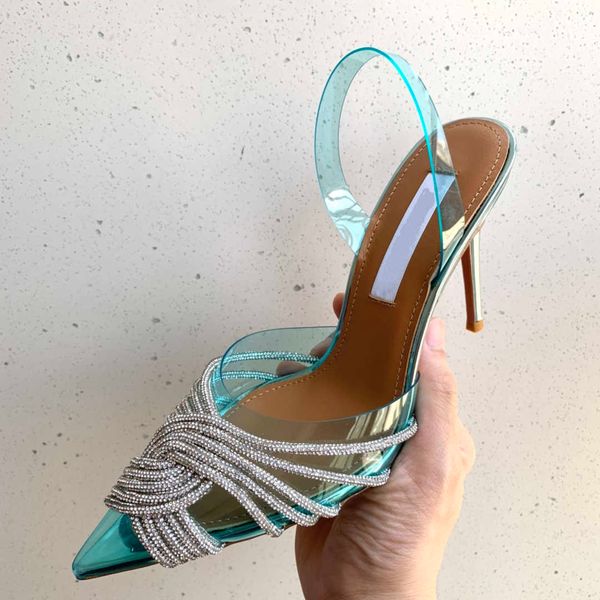 aquazzura women's leather gladiator high heel sandals with pointed toe, luxury designer dress wedding shoes, clear pvc pumps with box n, Black
aquazzura women's leather gladiator high heel sandals with pointed toe, luxury designer dress wedding shoes, clear pvc pumps with box n, Black